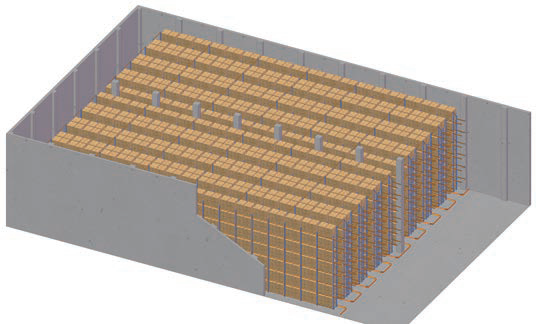 kệ lối đi hẹp