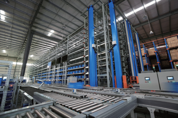 Hệ thống AS/RS Mini-load sử dụng Xe Con Thoi